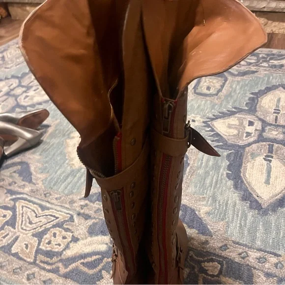 Over The Knee Studded Boots - Picture 5 of 7